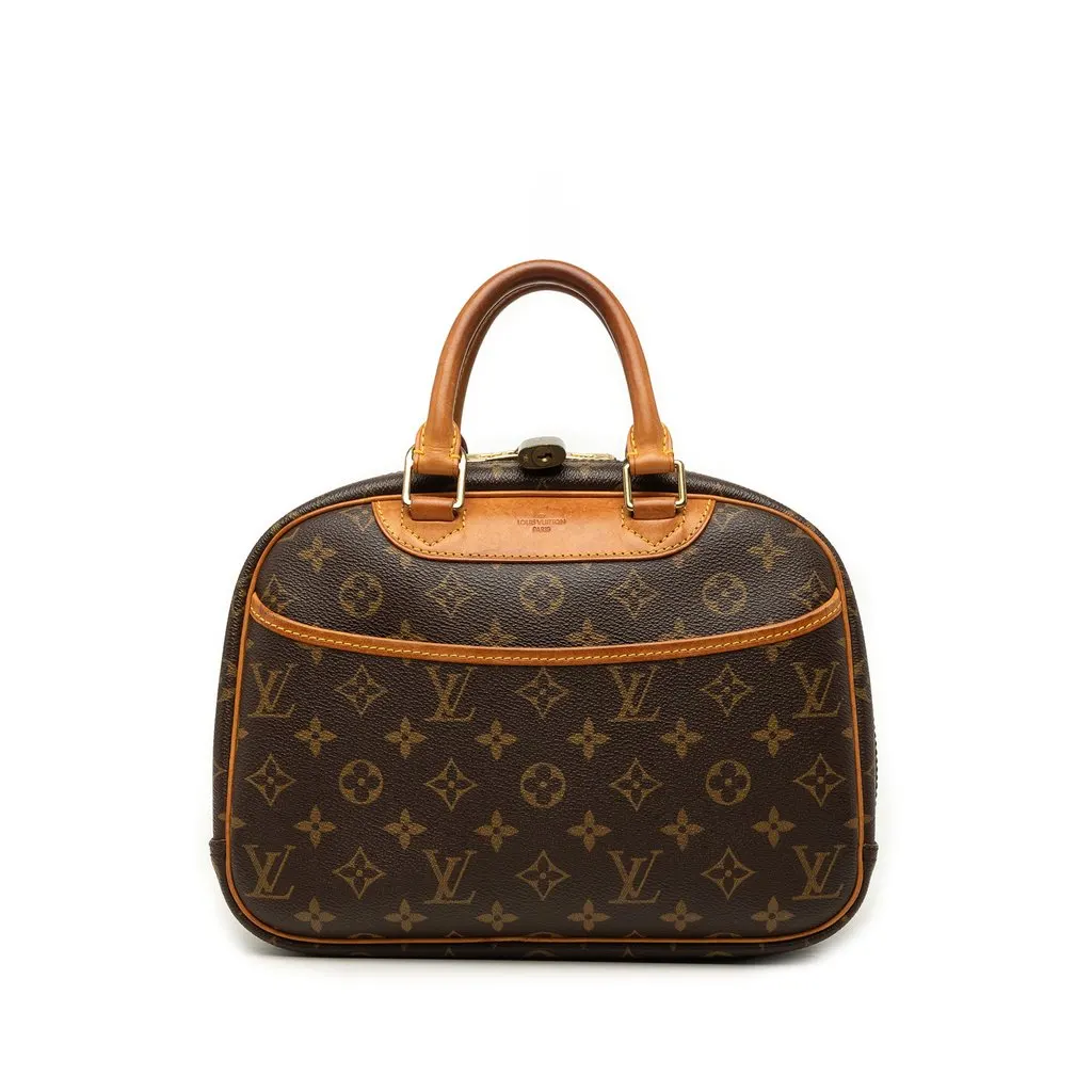 Louis Vuitton Monogram Trouville Brown Very good - Front View