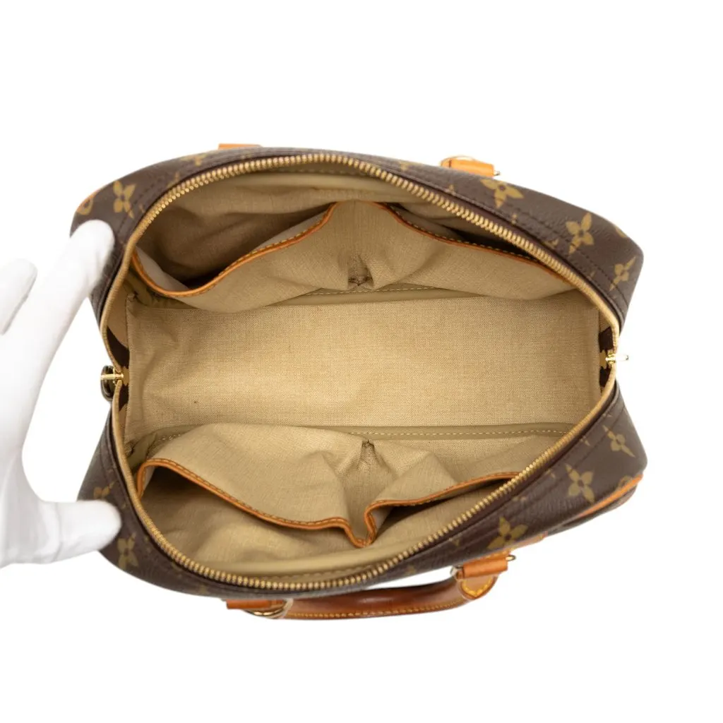Louis Vuitton Monogram Trouville Brown Very good - Model View