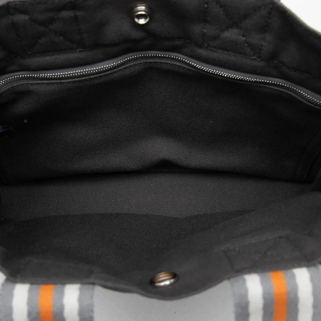 Hermès Canvas Fourre Tout PM Grey Canvas Very good - Model View