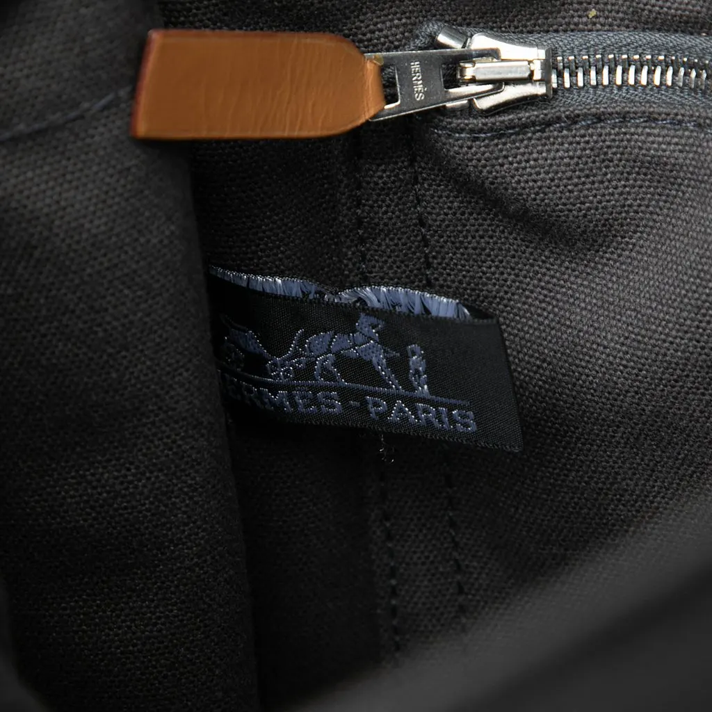 Hermès Canvas Fourre Tout PM Grey Canvas Very good - Box View