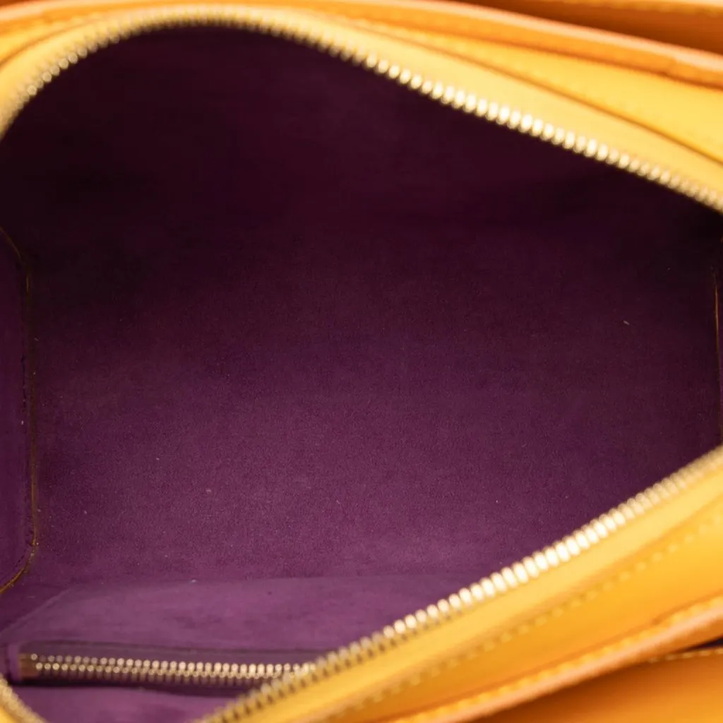 Louis Vuitton Epi Pont Neuf Yellow Leather Very good - Model View
