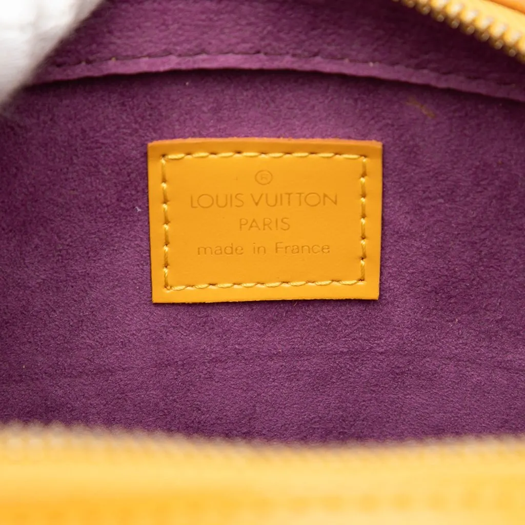 Louis Vuitton Epi Pont Neuf Yellow Leather Very good - Box View