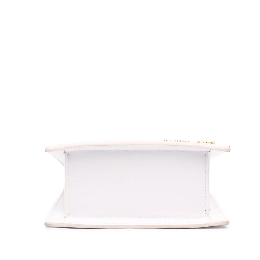 Jacquemus Leather Le Chiquito Moyen White Leather Very good - Inside View