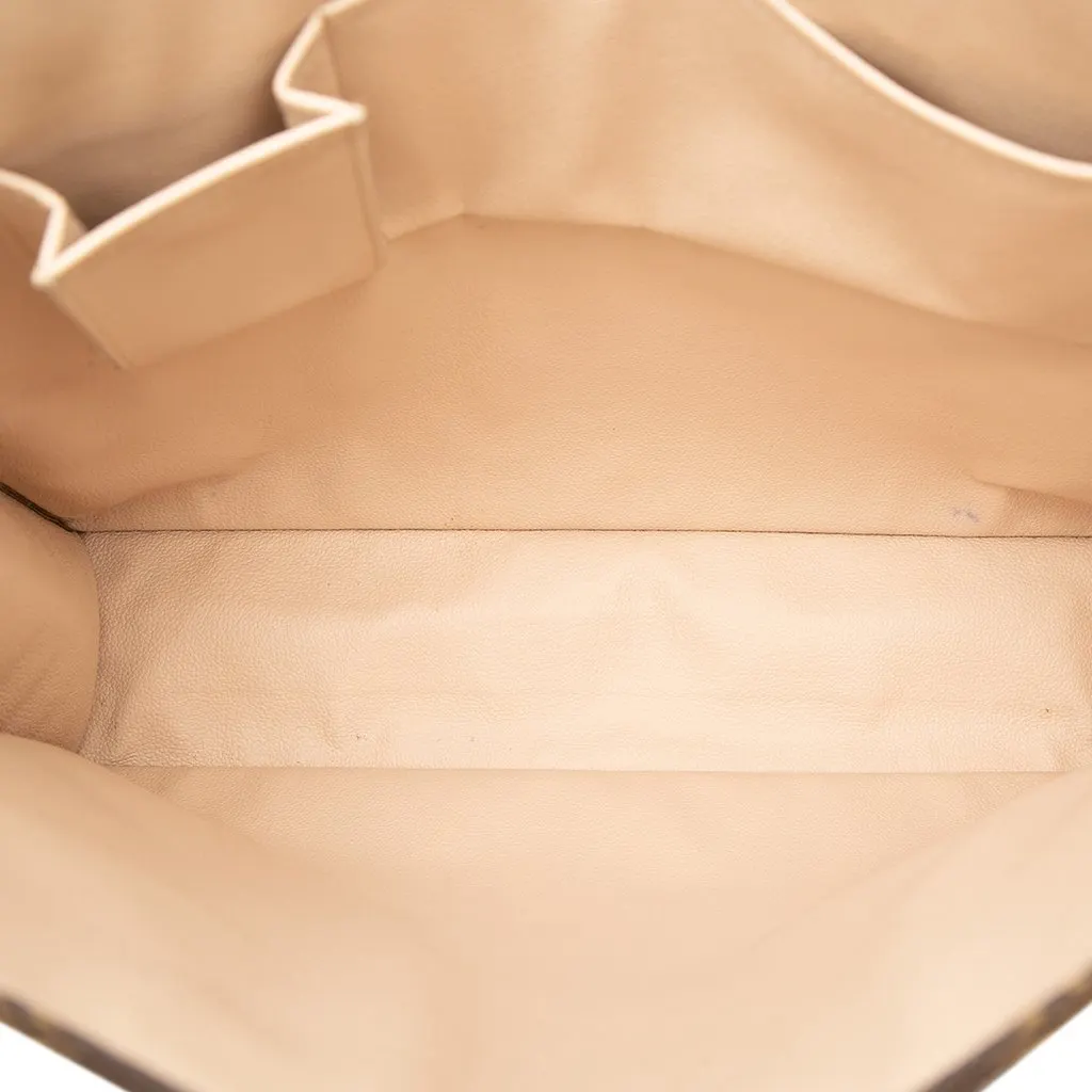 Louis Vuitton Monogram Sac Plat Brown Very good - Model View