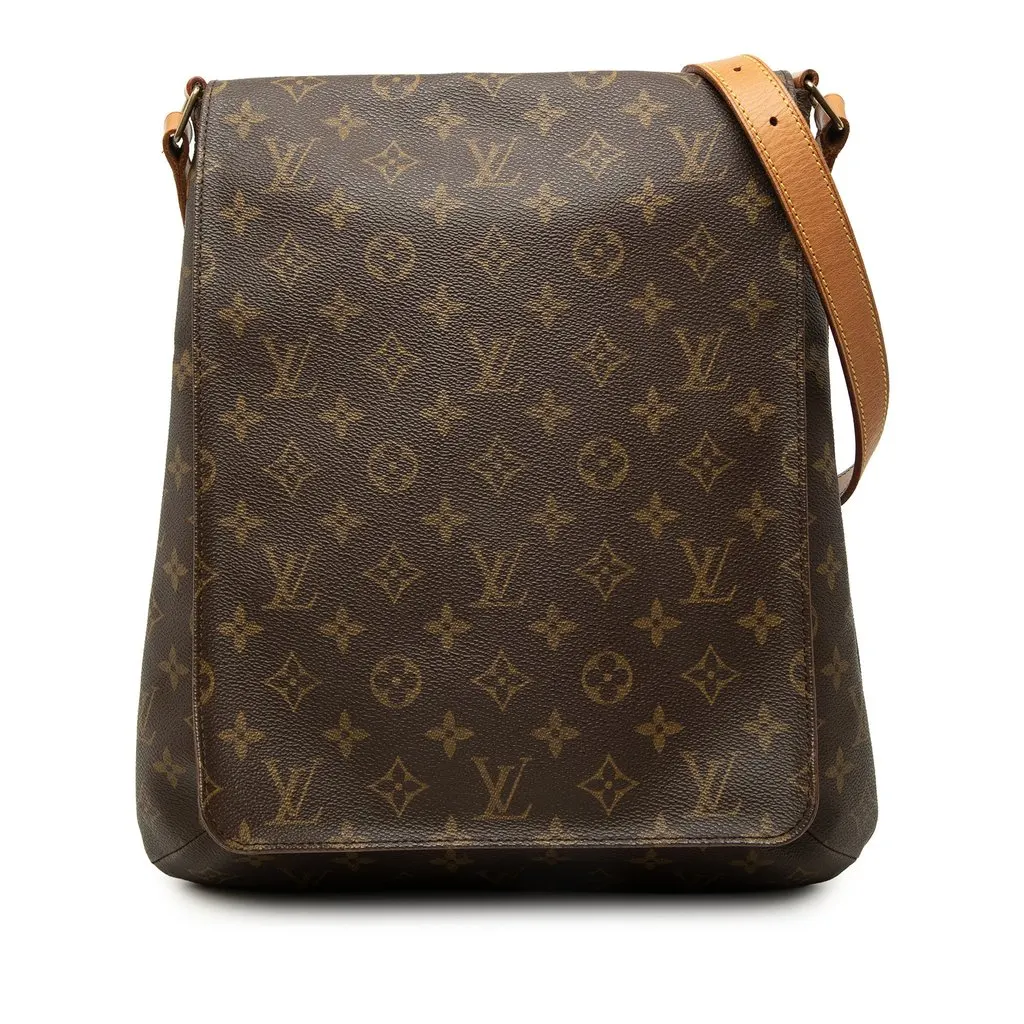 Louis Vuitton Monogram Musette Salsa GM Brown Canvas Very good - Front View