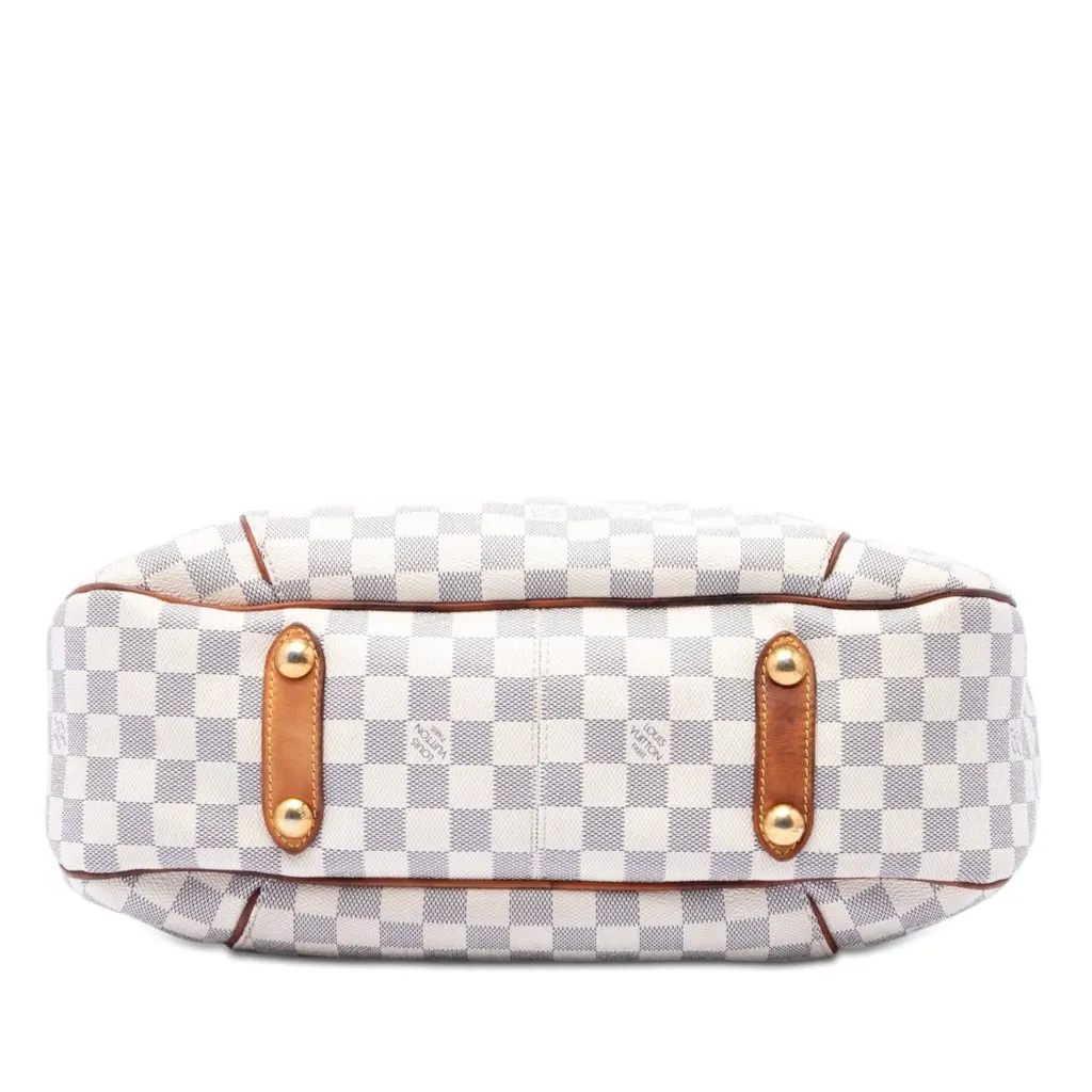 Louis Vuitton Damier Azur Galliera PM White Canvas Very good - Inside View