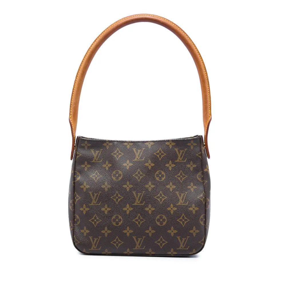 Louis Vuitton Monogram Looping MM Brown Very good - Front View
