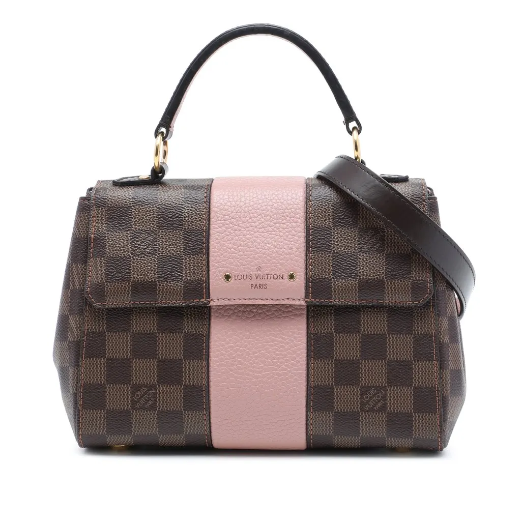 Louis Vuitton Damier Ebene Bond Street BB Brown Canvas Very good - Front View