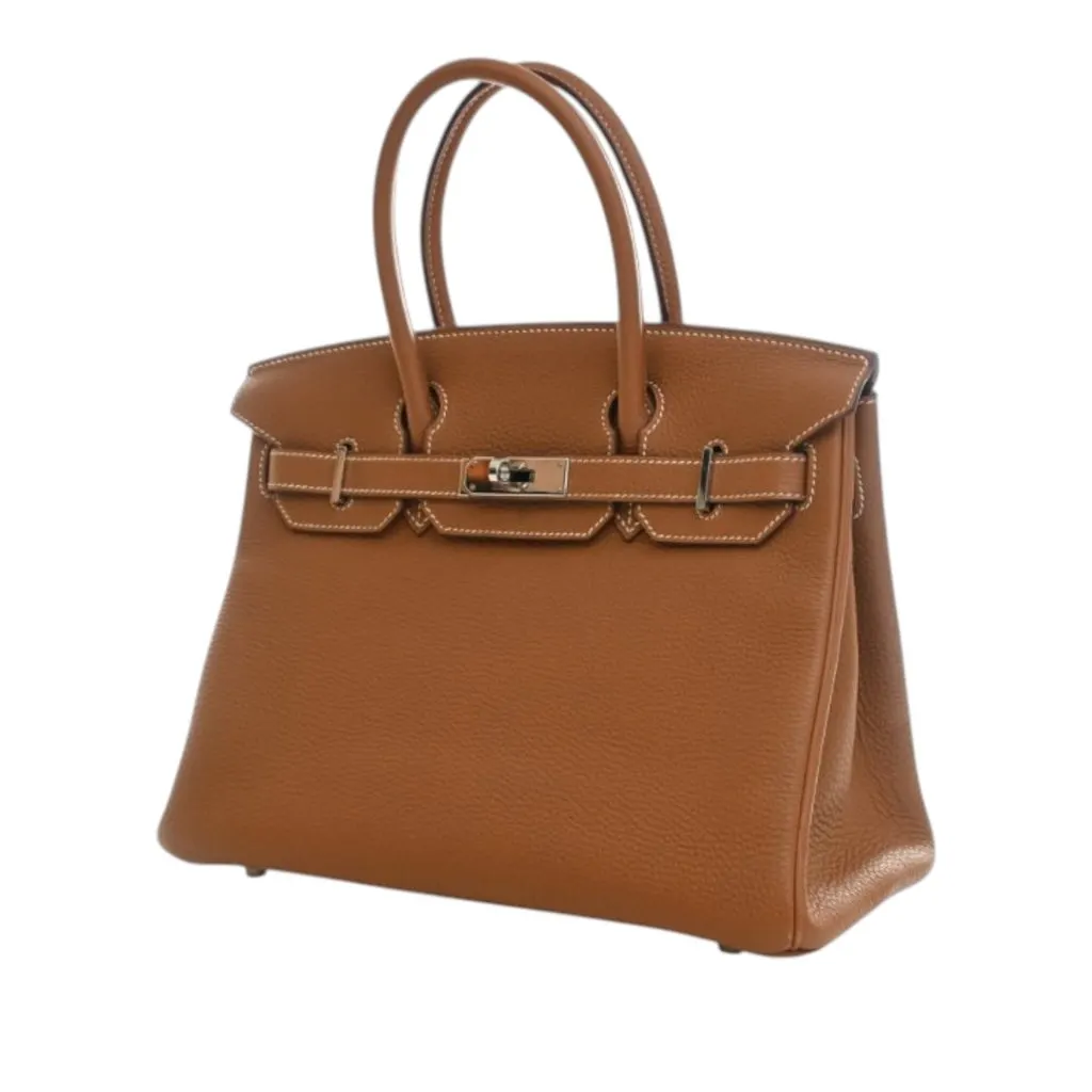 Hermès Togo Birkin Retourne 30 Brown Leather Very good - Inside View
