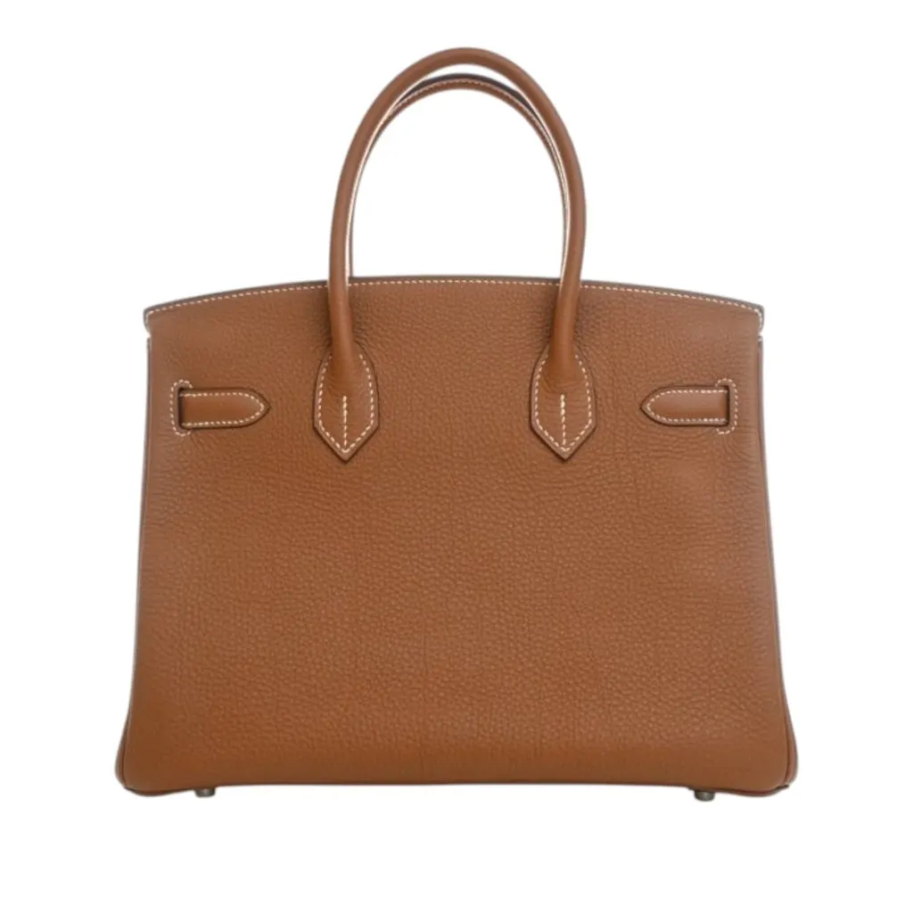 Hermès Togo Birkin Retourne 30 Brown Leather Very good - Model View