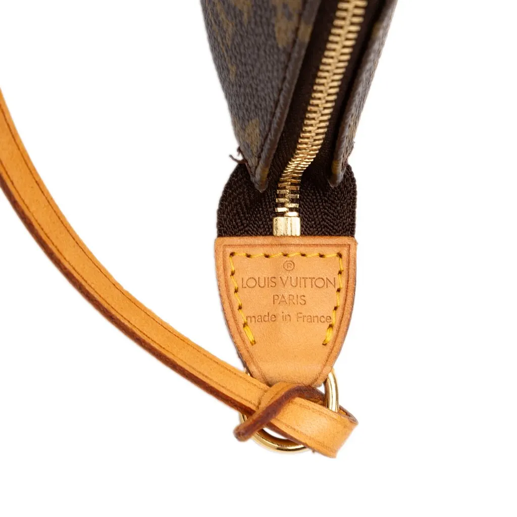 Louis Vuitton Monogram Pochette Accessoires Brown Canvas Very good - Box View