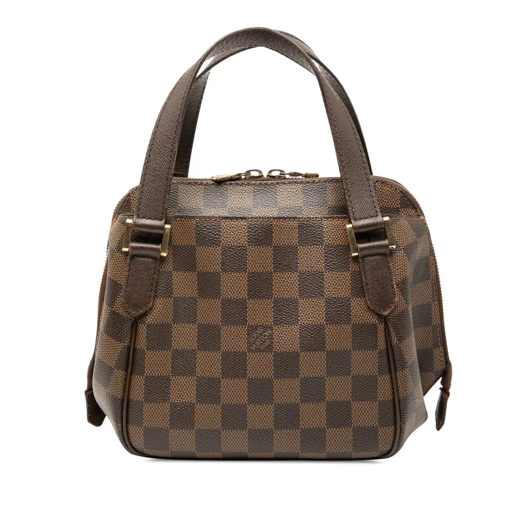 Louis Vuitton Damier Ebene Belem PM Brown Very good - Front View