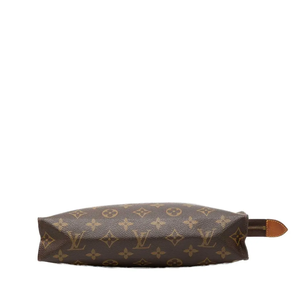 Louis Vuitton Monogram Toiletry Pouch 26 Brown Canvas Good - Inside View