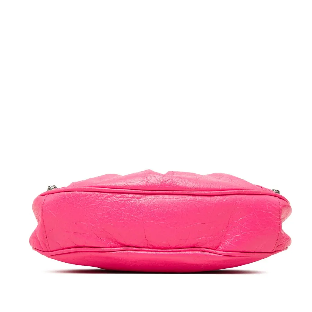 Balenciaga Lambskin Motocross Le Cagole XS Pink Leather Very good - Inside View