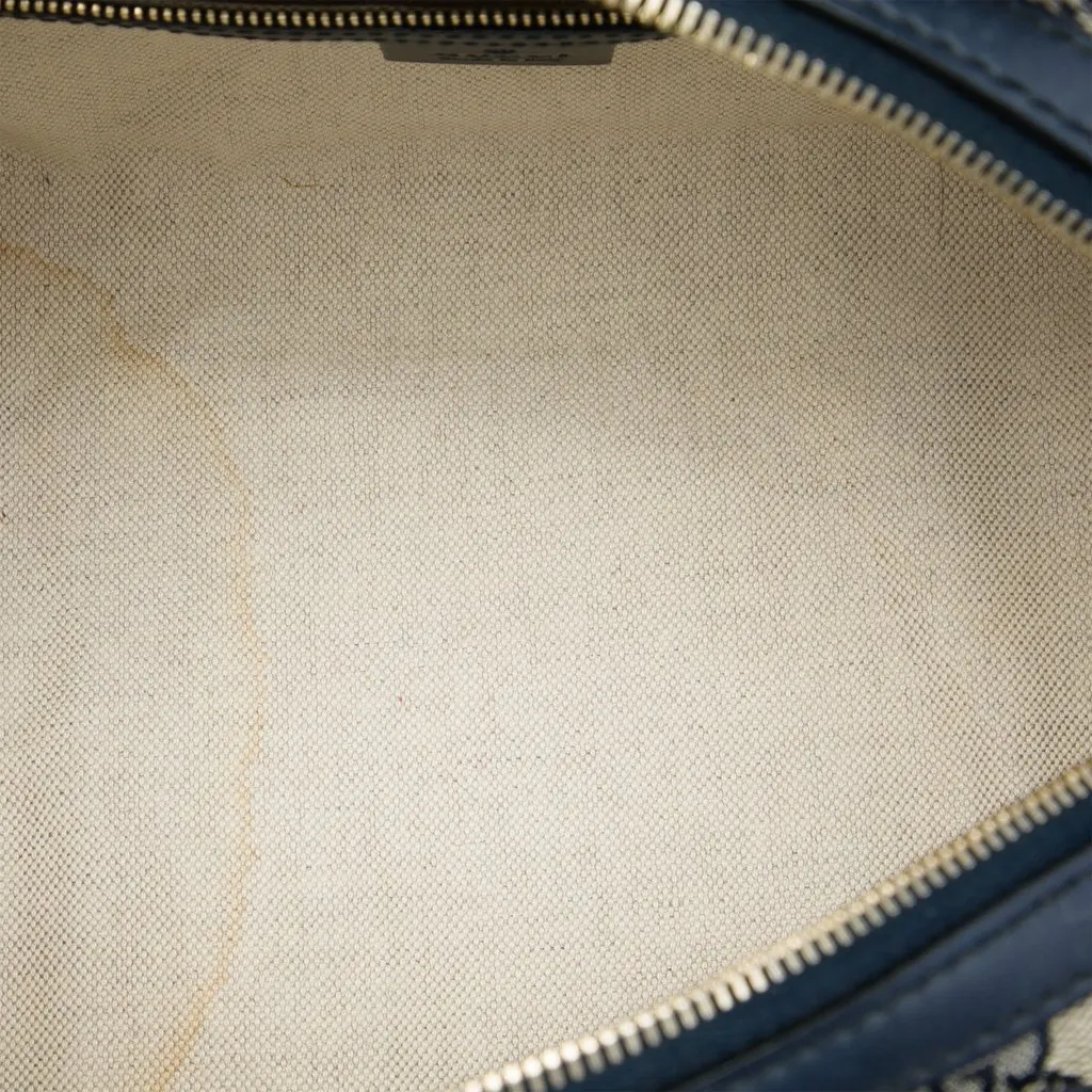 Gucci Small GG Canvas Web Joy Boston Bag Beige Canvas Very good - Model View