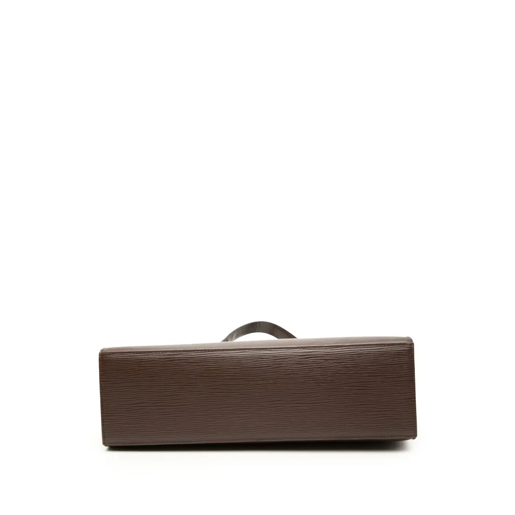 Louis Vuitton Epi Croisette PM Brown Leather Good - Inside View