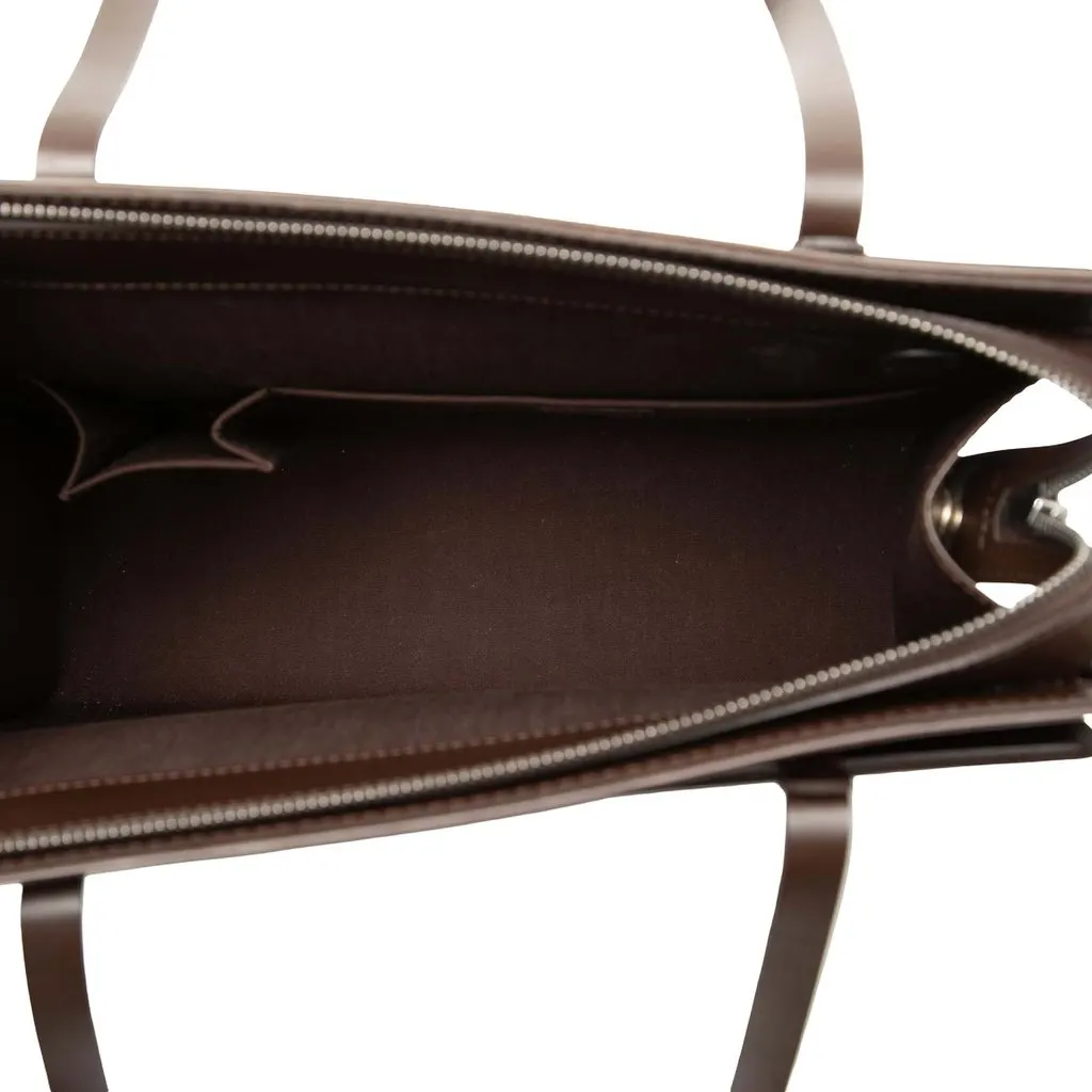 Louis Vuitton Epi Croisette PM Brown Leather Good - Model View