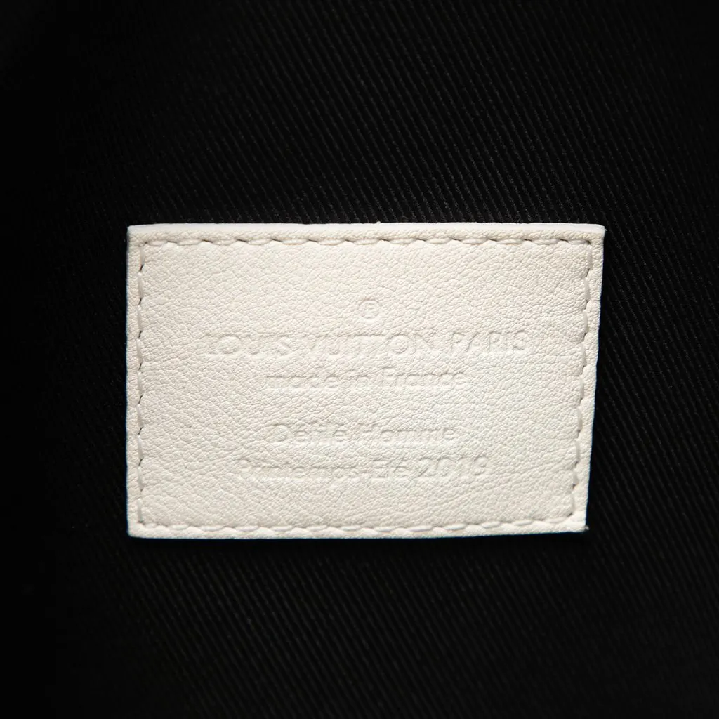 Louis Vuitton Monogram Taurillon Solar Ray Soft Trunk White Leather Very good - Box View
