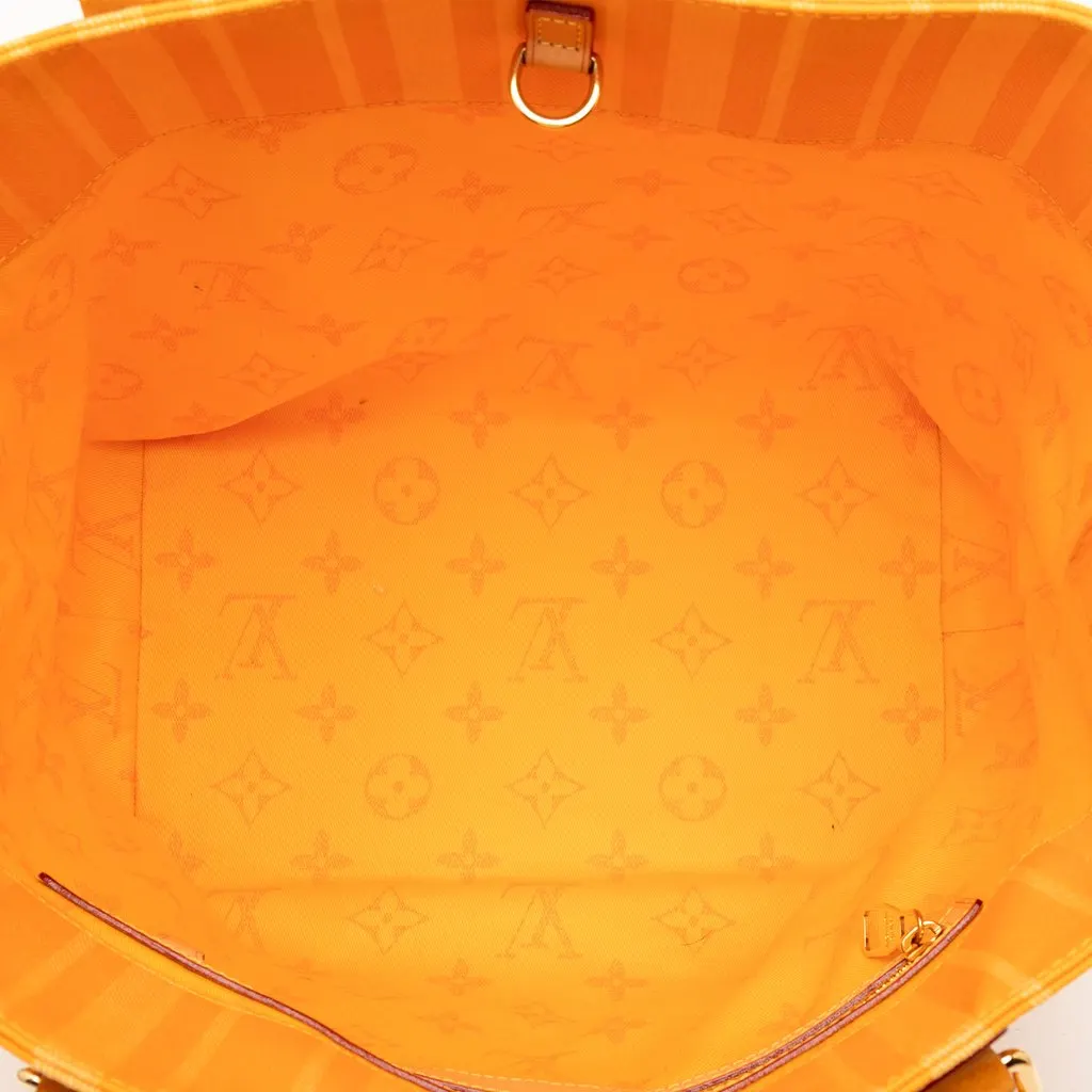 Louis Vuitton Canvas Plein Soleil Cabas PM Yellow Canvas Good - Model View