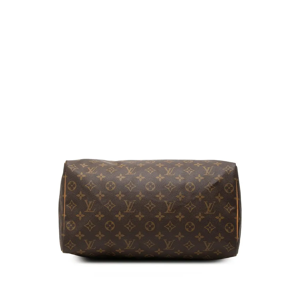 Louis Vuitton Monogram Speedy 35 Brown Canvas Good - Inside View