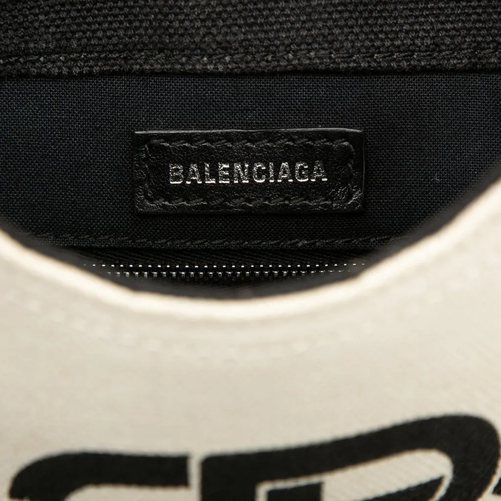 Balenciaga Canvas Wave Bucket Bag XS White Canvas Very good - Box View