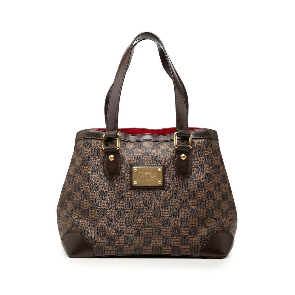 Louis Vuitton Damier Ebene Hampstead PM Brown Very good - Front View