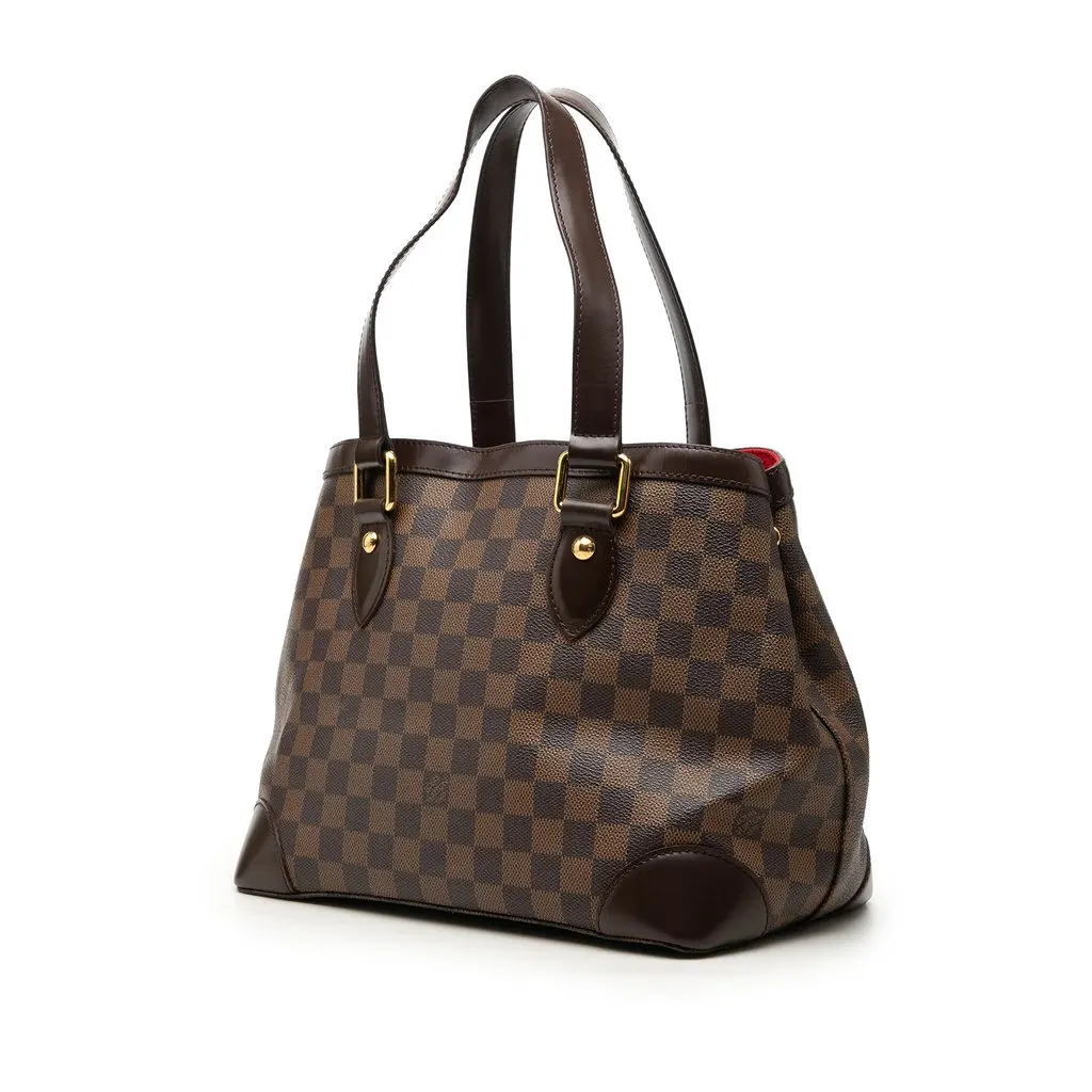 Louis Vuitton Damier Ebene Hampstead PM Brown Very good - Back View