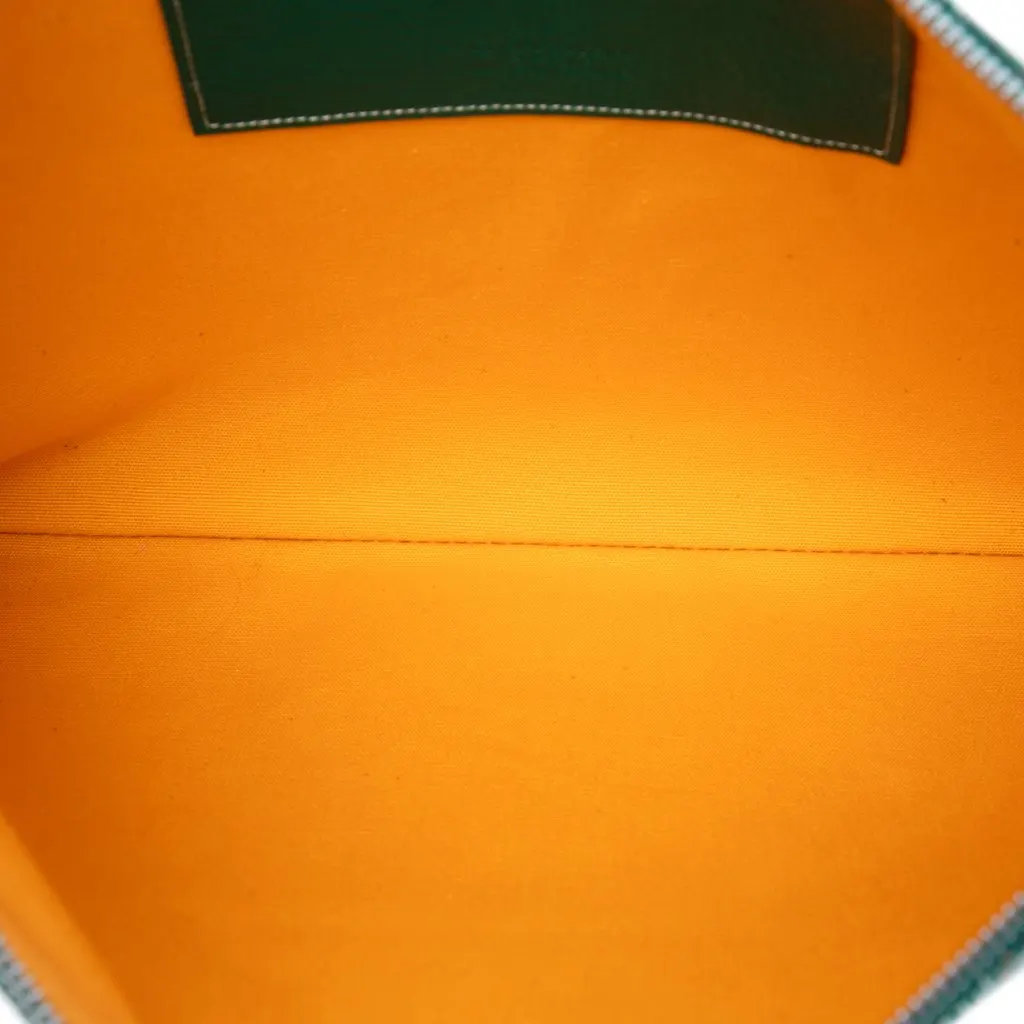 Goyard Goyardine Senat MM Green Very good - Model View