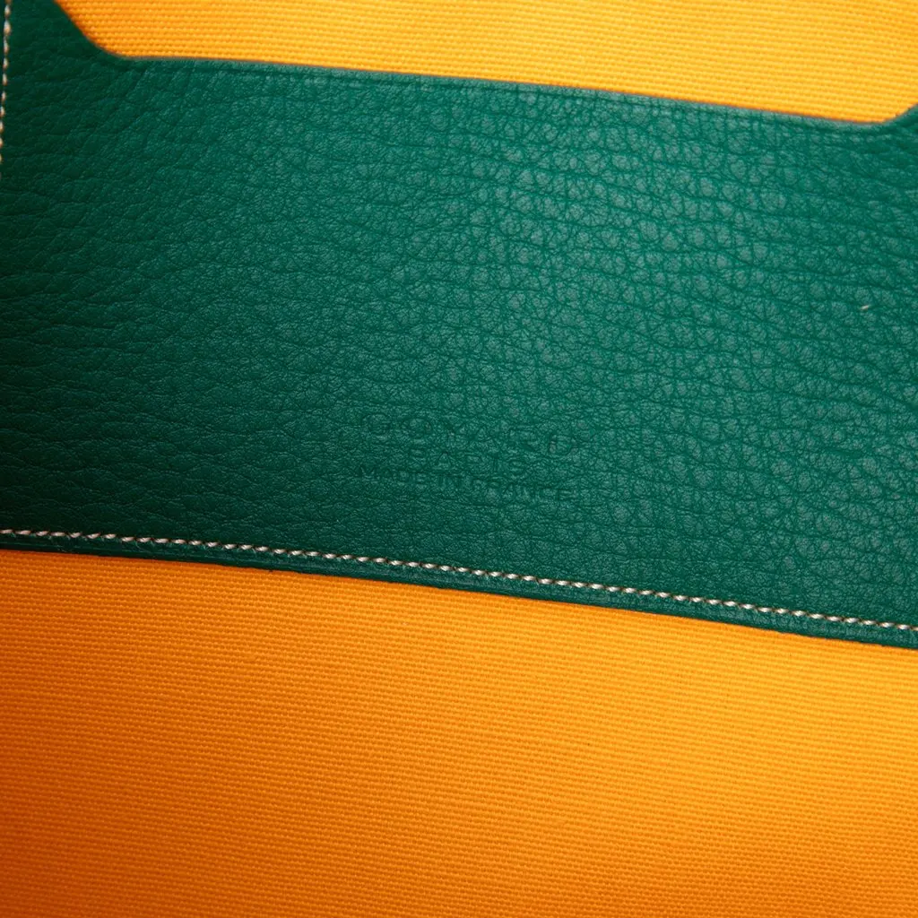 Goyard Goyardine Senat MM Green Very good - Box View