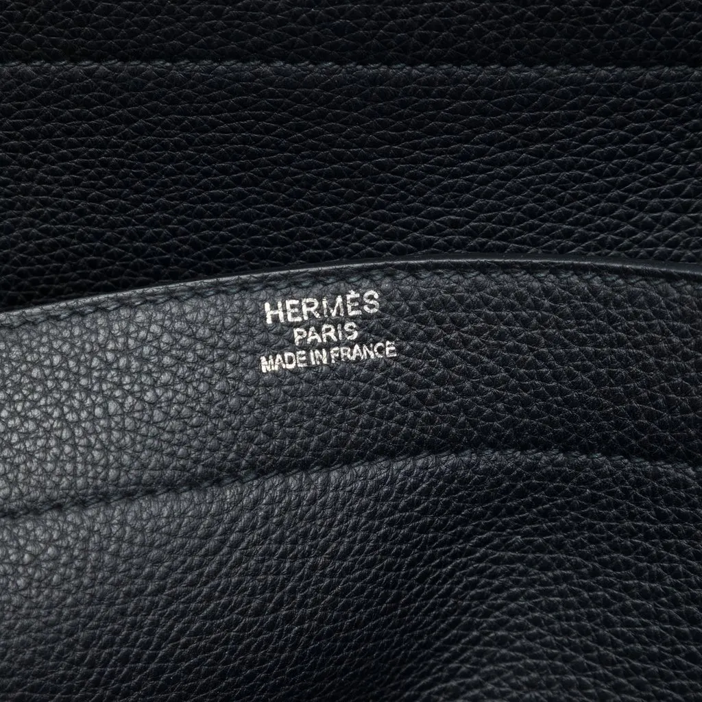 Hermès Togo Sac a Depeches 41 Black Leather Good - Box View