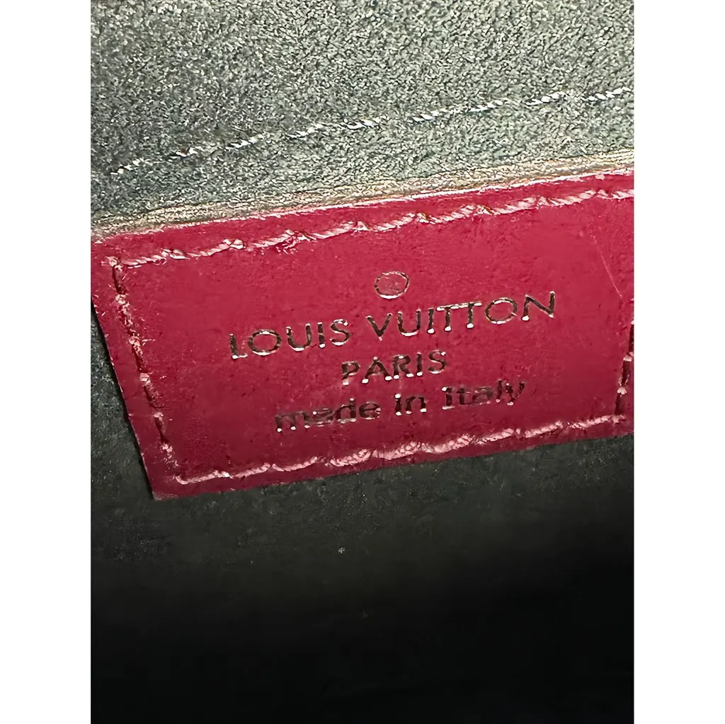 Louis Vuitton Calfskin Tambourin Red Leather Very good - Box View