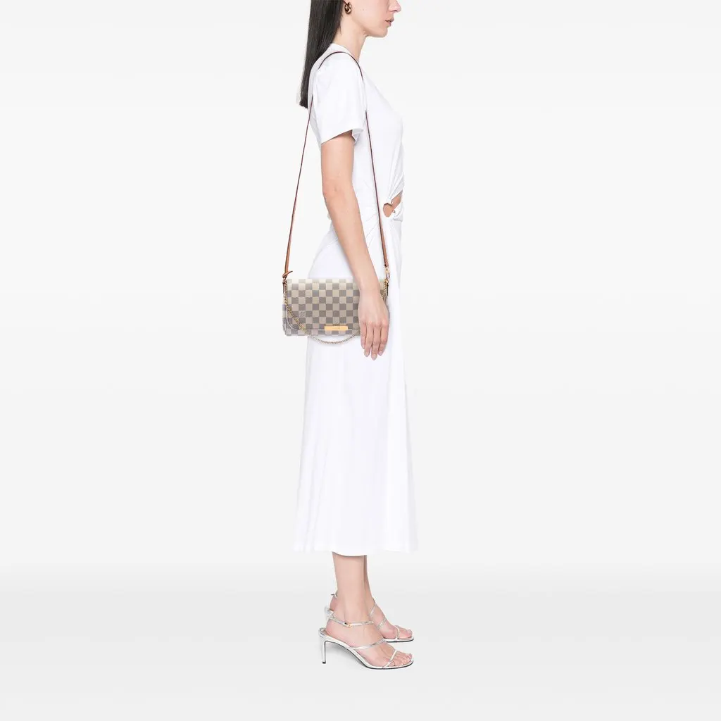 Louis Vuitton Damier Azur Favorite MM | Libas Collective