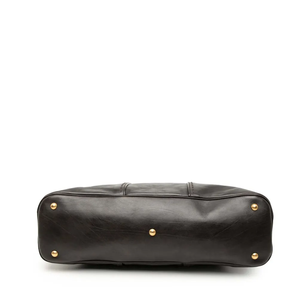 Saint Laurent Medium Leather Muse Shoulder Bag Brown Leather Very good - Inside View