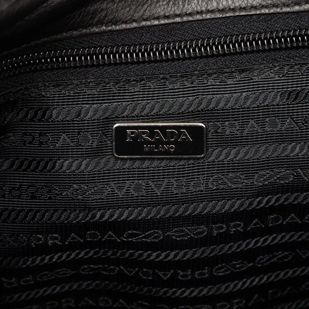Prada Tessuto Tote Black Very good - Box View