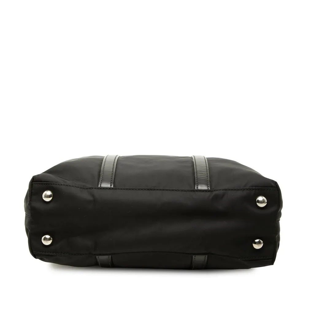 Prada Tessuto Satchel Black Polyamide Good - Inside View