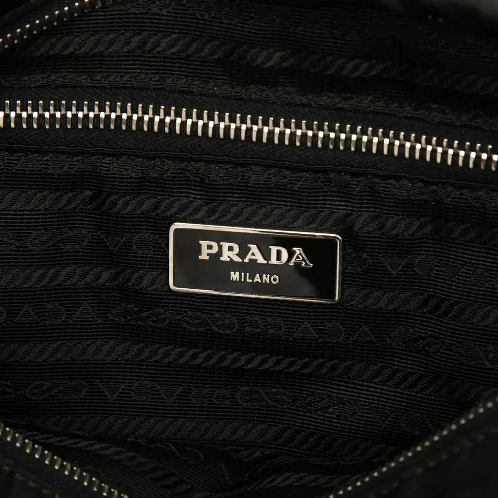 Prada Tessuto Satchel Black Polyamide Good - Box View