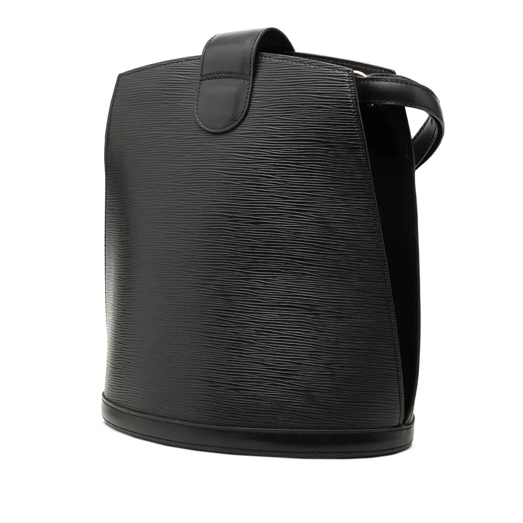 Louis Vuitton Epi Cluny Black Leather Very good - Back View