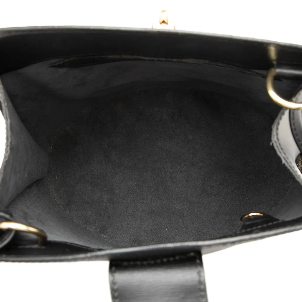 Louis Vuitton Epi Cluny Black Leather Very good - Model View