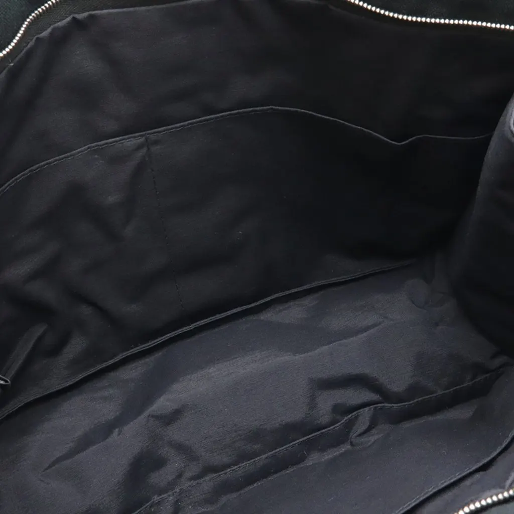 Hermès Canvas Fourre Tout Clutch Black Very good - Inside View