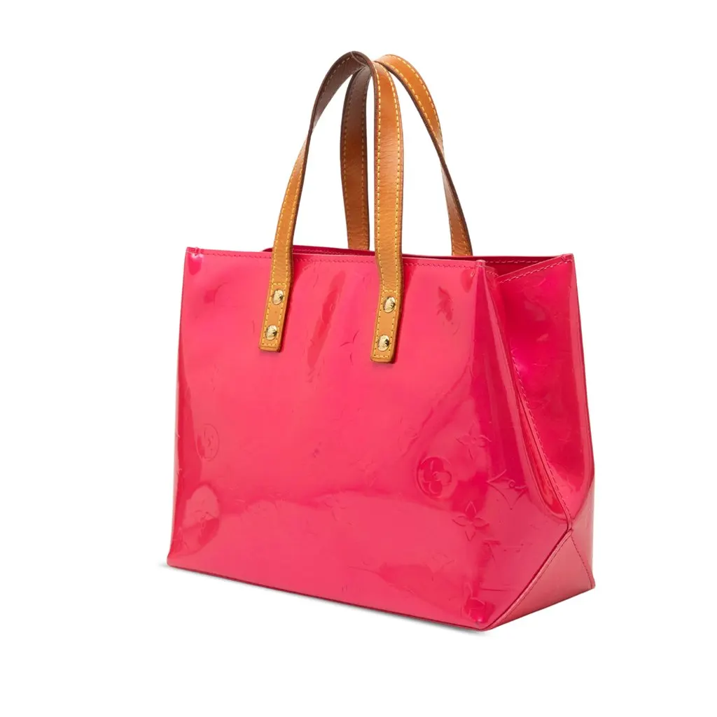 Louis Vuitton Monogram Vernis Reade PM Pink Leather Good - Back View