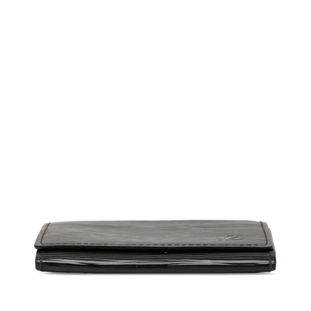 Louis Vuitton Epi Envelope Business Card Holder Black Leather Very good - Inside View