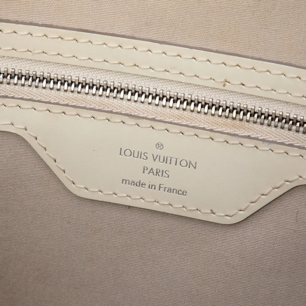 Louis Vuitton Epi Brea MM White Leather Very good - Box View