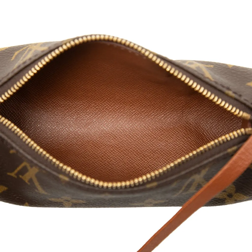 Louis Vuitton Monogram Papillon Pochette Brown Very good - Model View