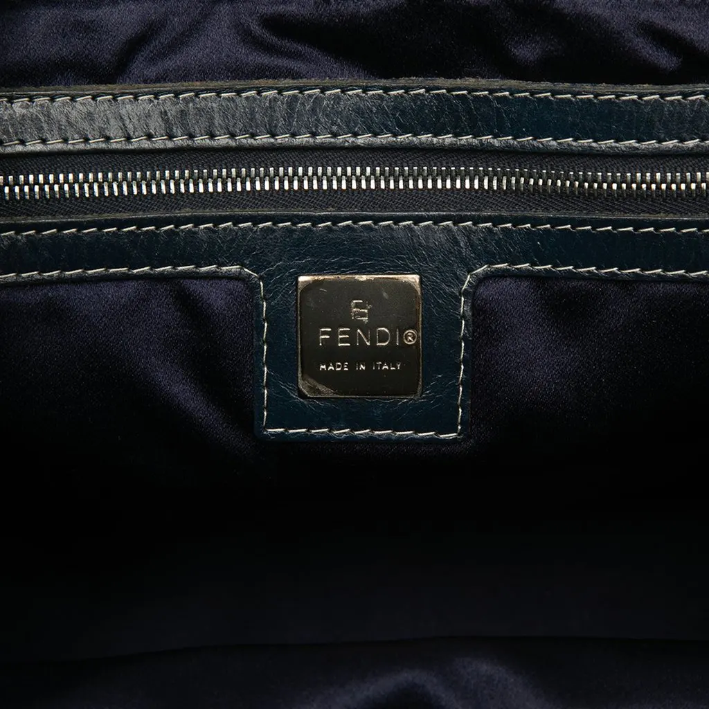 Fendi Small Zucchino Canvas Twins Tote MultiColor Very good - Box View