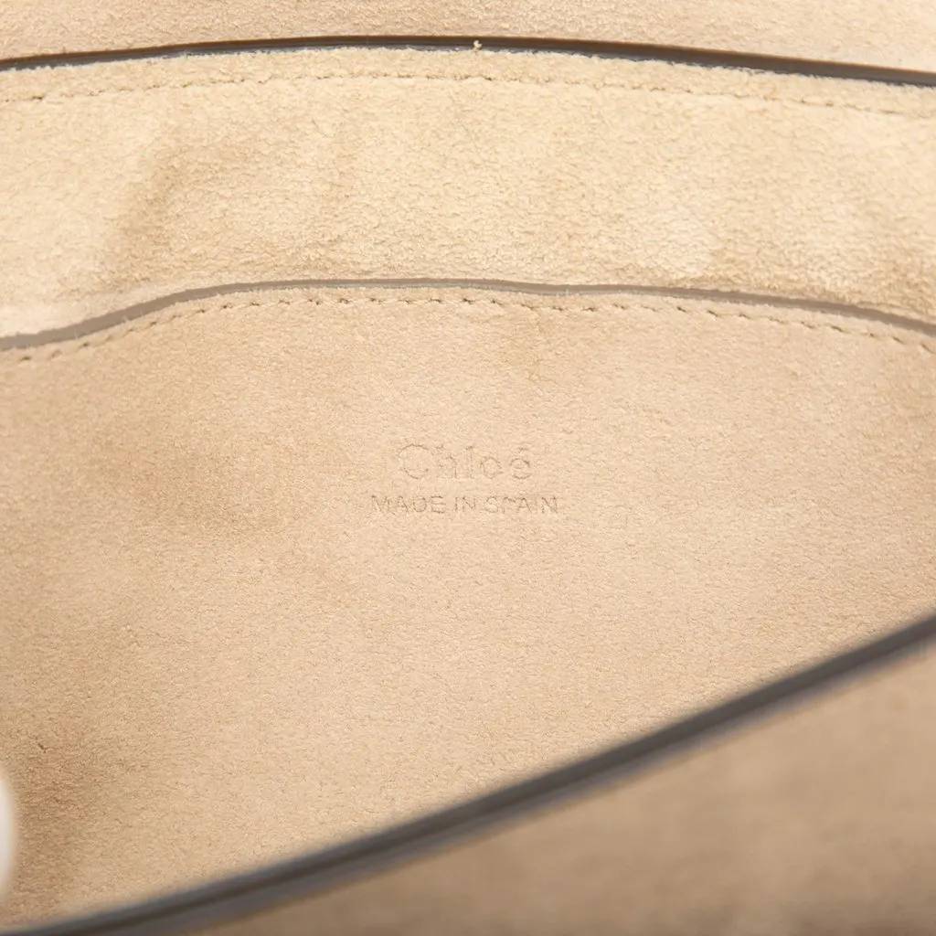 Chloé Small Goatskin Faye Crossbody Brown Leather Good - Box View