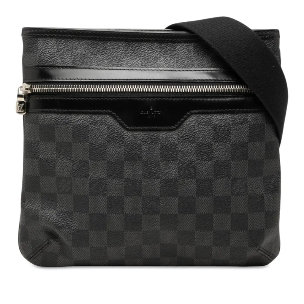 Louis Vuitton Damier Graphite Thomas Black Canvas Very good - Front View