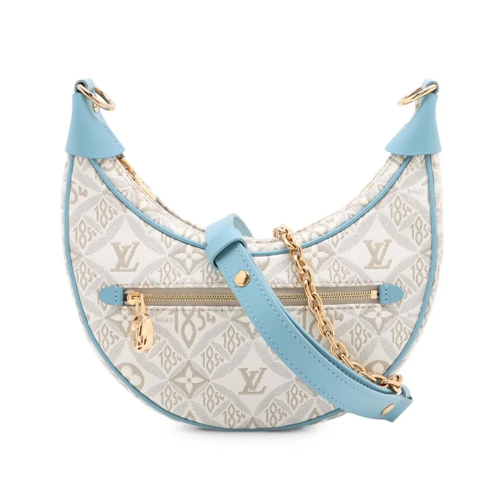 Louis Vuitton Monogram Jacquard Since 1854 Loop White Very good - Front View