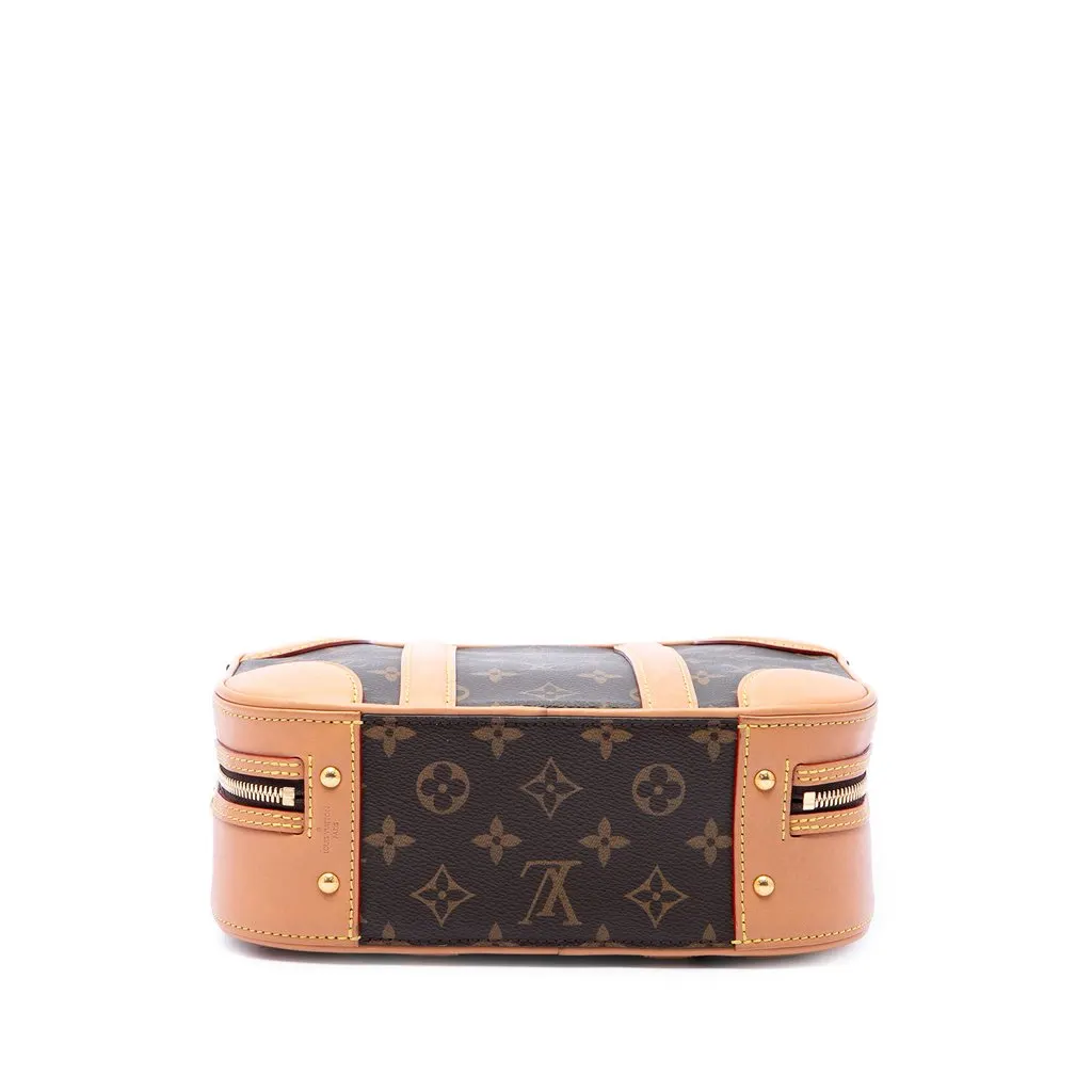 Louis Vuitton Monogram Valisette PM Brown Canvas Very good - Inside View
