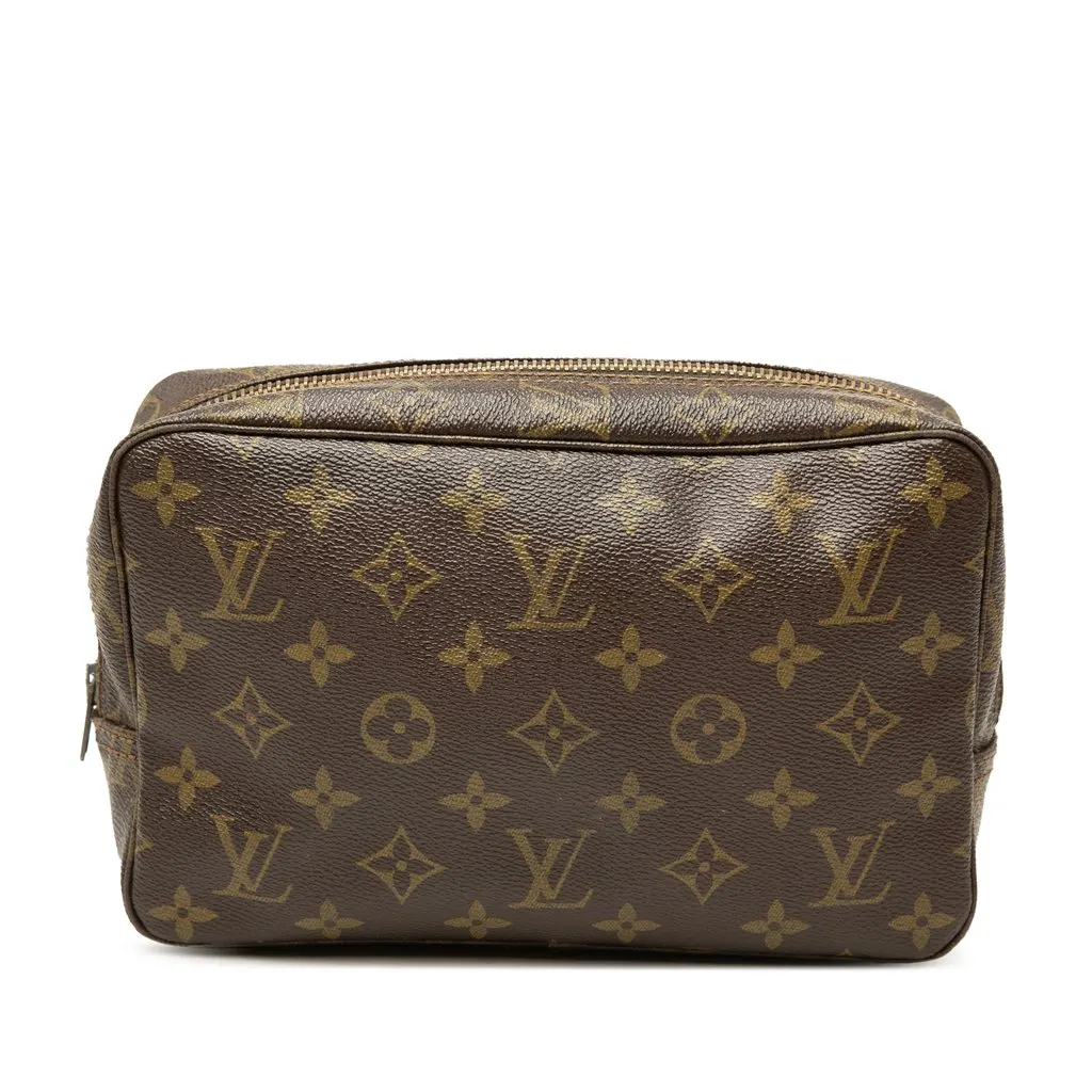 Louis Vuitton Monogram Trousse Toilette 23 Brown Very good - Front View