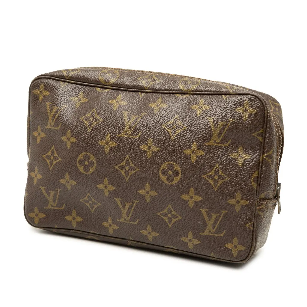 Louis Vuitton Monogram Trousse Toilette 23 Brown Very good - Back View